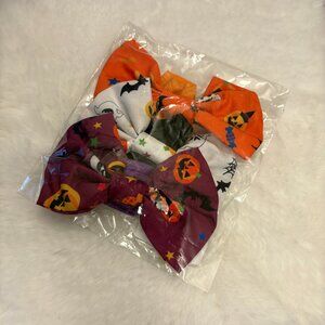Spooky Cute Halloween Headband Bows for Baby Girls 3 pack (SKU: 116MI)